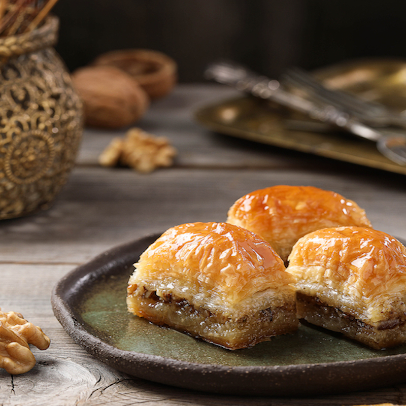 LEZZA Baklava with Walnuts (Cevizli Baklava) 4 X 2500 gr 