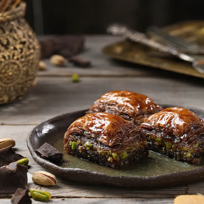 Chocolate Baklava - Cikolatali Baklava .webp