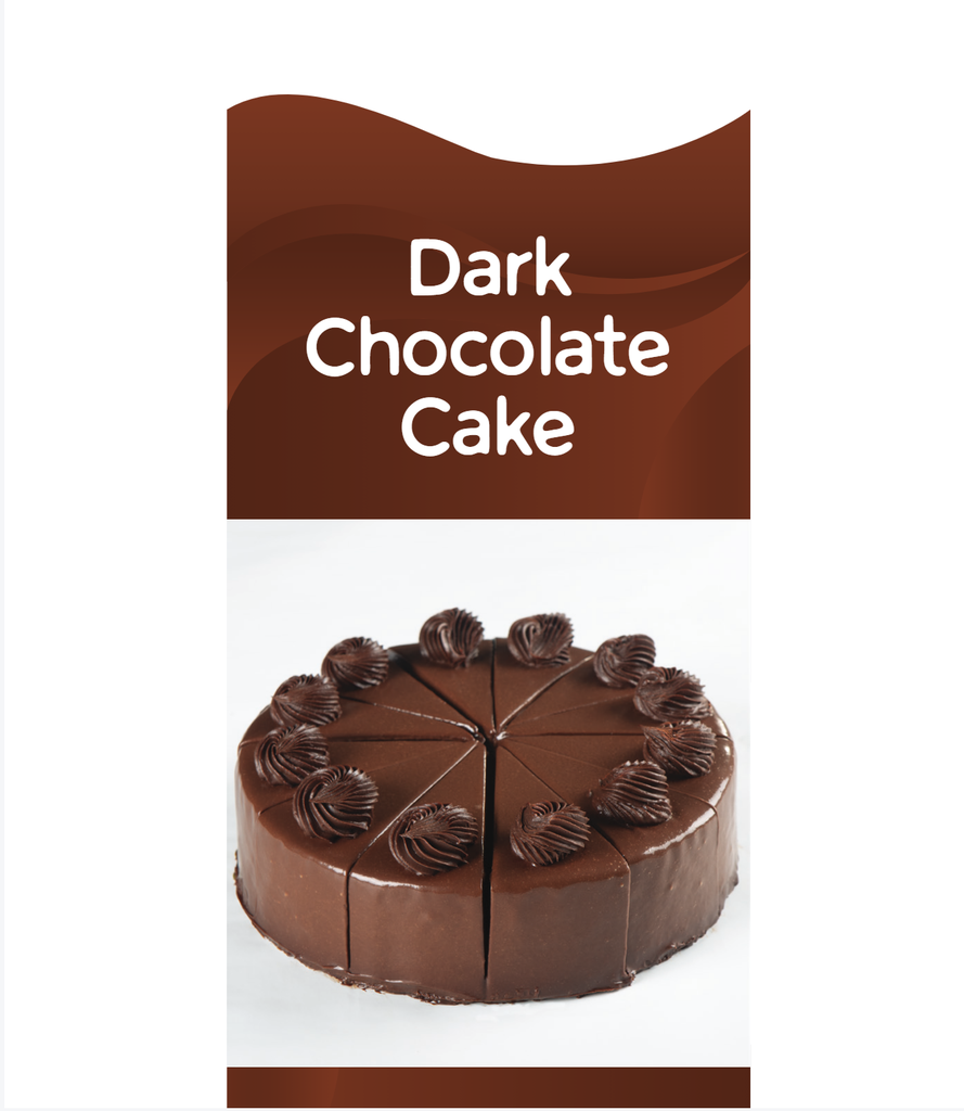Dark Chocolate Whole Cake 12 Slices