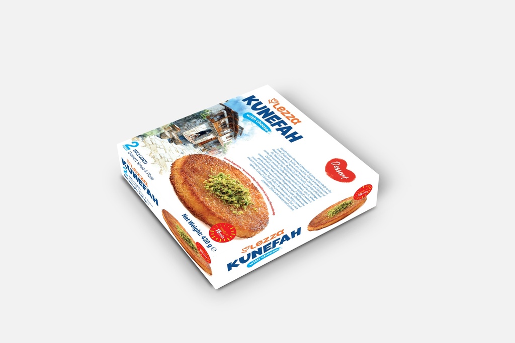 LEZZA Kunefah (Included plate and syrup) 2*145 gr– 420g