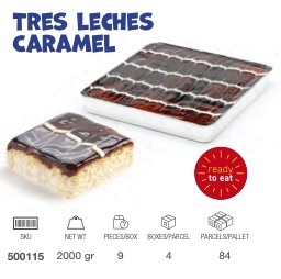 LEZZA Tres Leches Raspberry Tray  4x2000gr