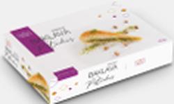 LEZZA Triangle Baklava with Pistachios (Havuc Dilimi Fistikli Baklava) 440 gr