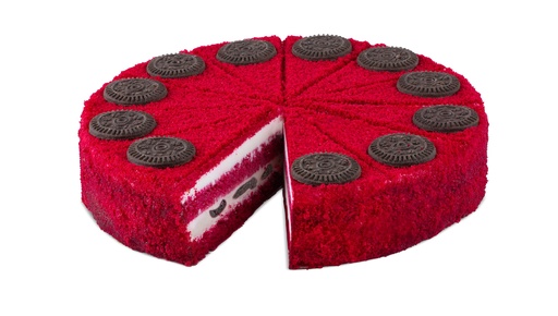 [901905] LAMOUR Oreo Red Velvet Whole Cake 12 Slices 1650gr