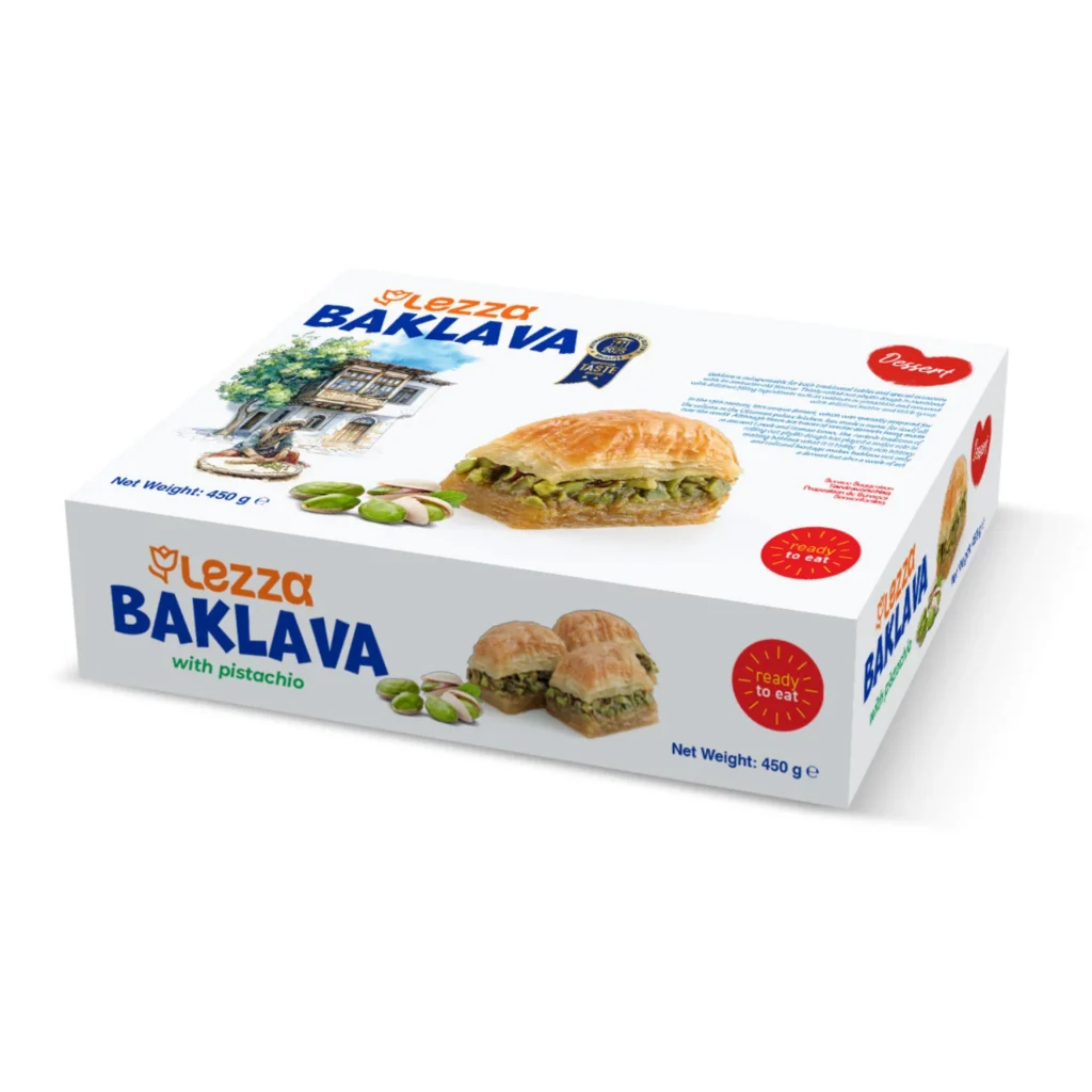Baklava with Pistachio 450g (12 Pieces)