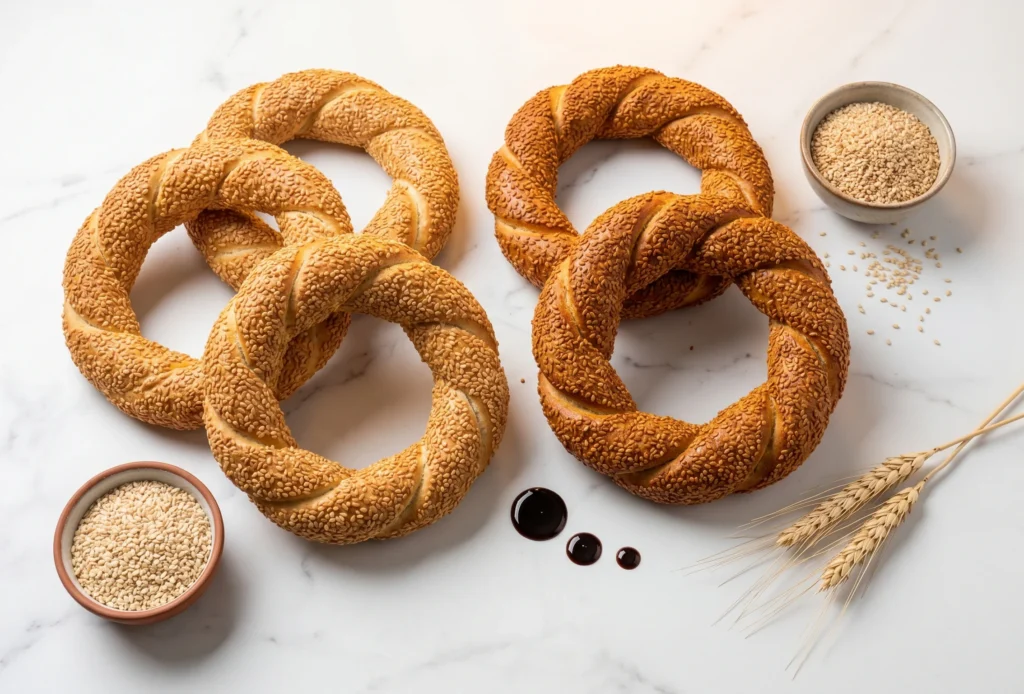 Lezza Foods simit wholesale range — authentic Turkish sesame bread supplier since 2013