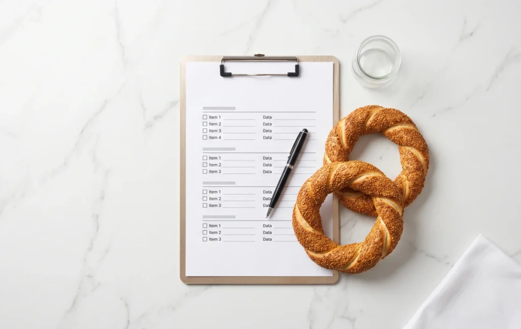simit supplier checklist — B2B buyer evaluation guide for frozen Turkish sesame bread