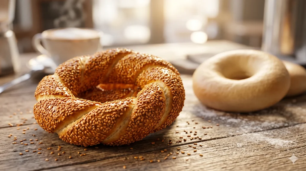 Turkish bagel