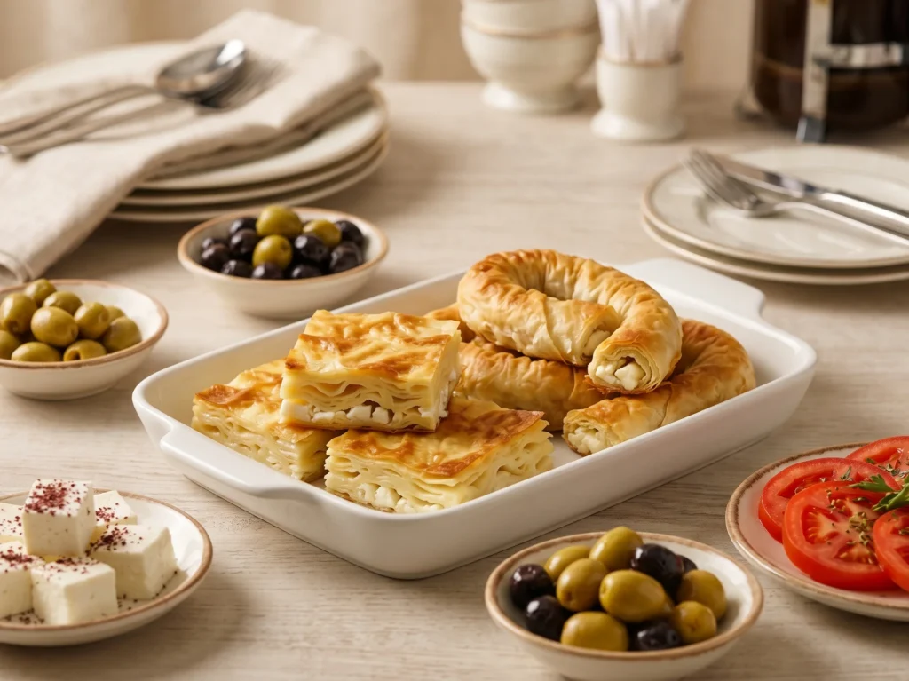 borek supplier HoReCa — Turkish filo pastry for hotel breakfast and food service