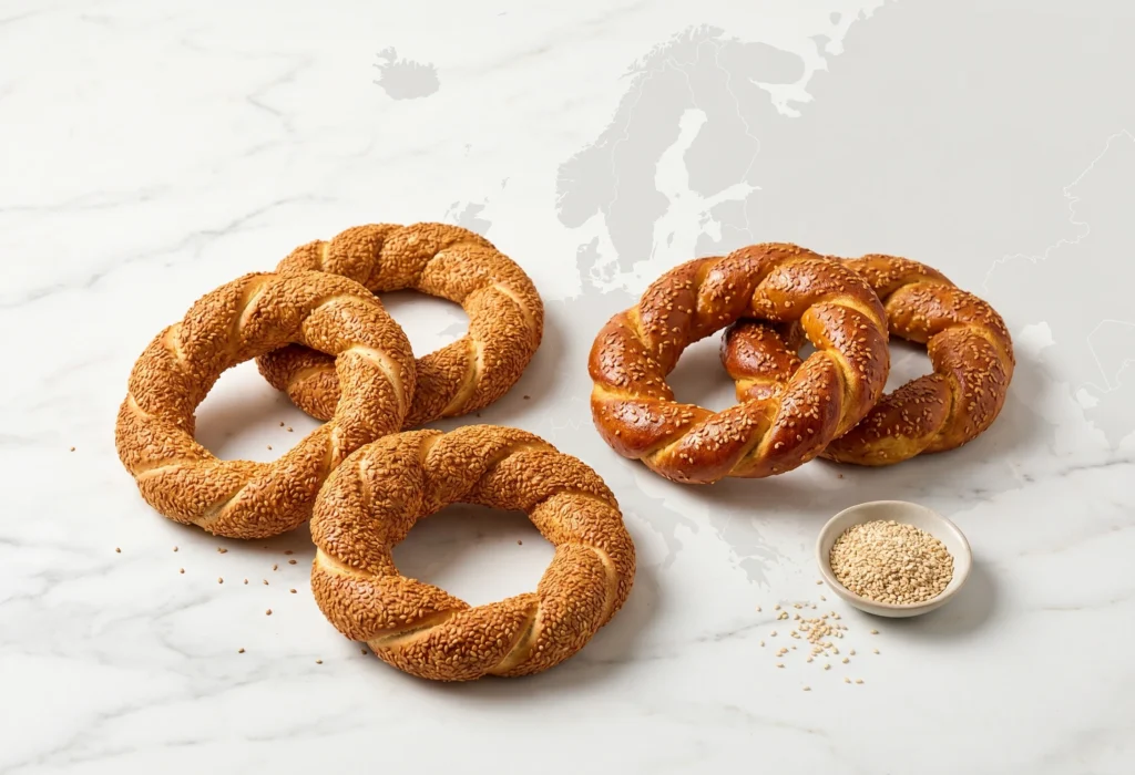 Lezza Foods simit Europe supplier — authentic Turkish sesame bread since 2013