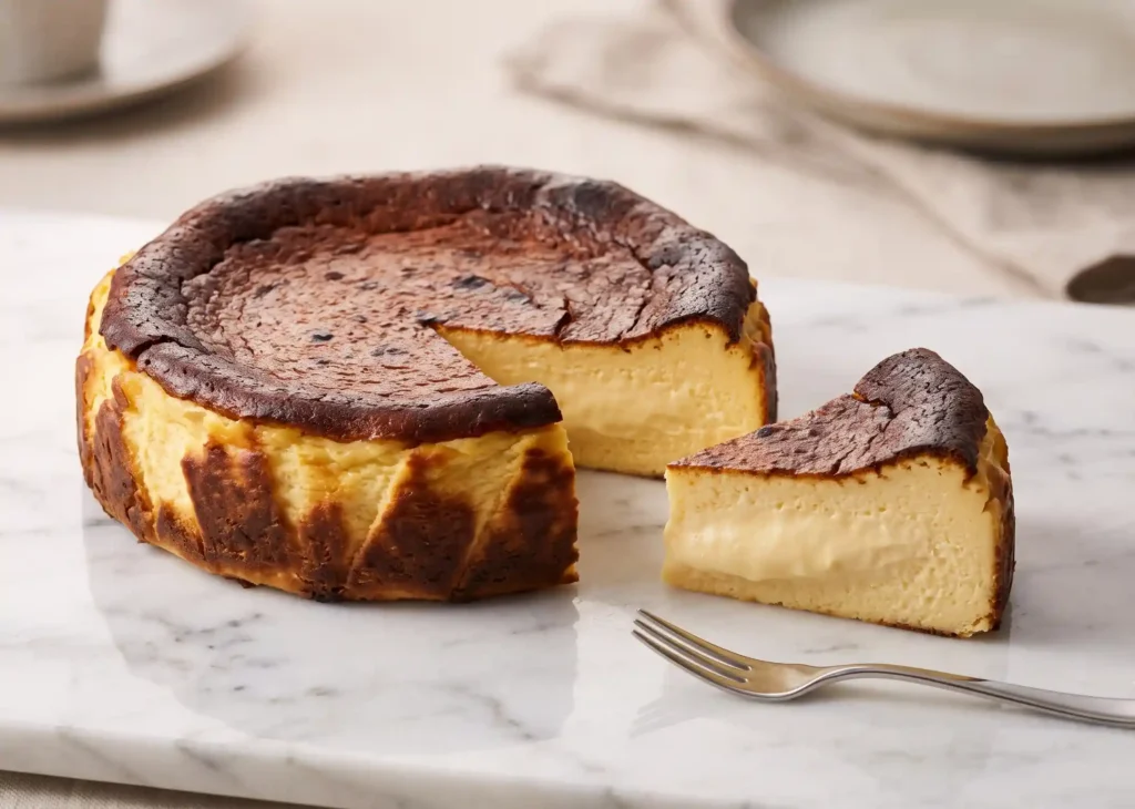 Lezza Foods burnt cheesecake range — premium dessert wholesale for European buyers