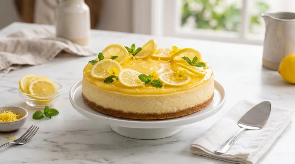 lemon cheesecake — authentic dessert guide for European HoReCa buyers