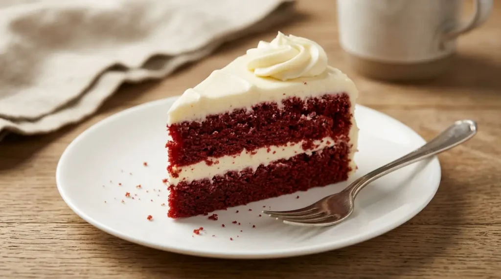 red velvet wholesale authenticity test — cream cheese frosting and sponge evaluation